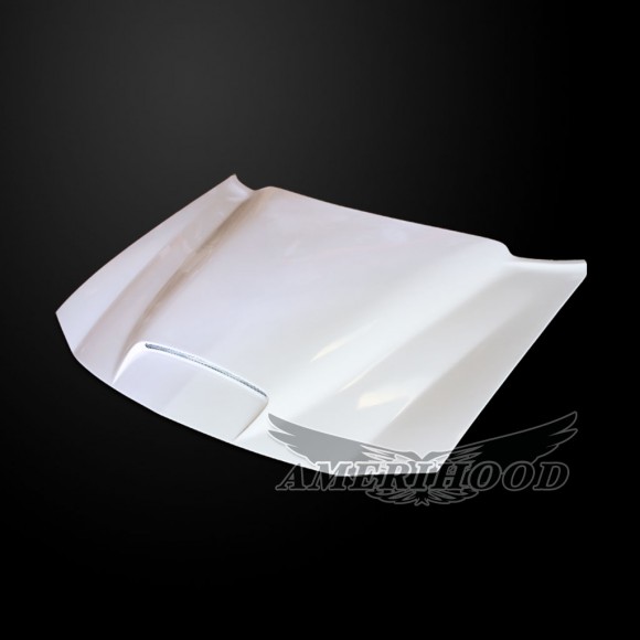 Fiberglass Big Boss Functional Ram Air Hood 06-10 Dodge Charger